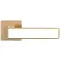 Ручки на розетах Gavroche NIKEL Ni - Z25 GoldSB/White-3-thumb
