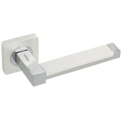 Ручки на розетах Gavroche PLATINUM Pt - Z3 PW/CP-0