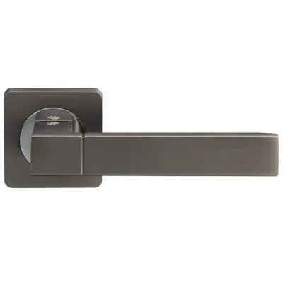 Ручки на розетах Gavroche STANNUM Sn - А1 MBN/CP-1