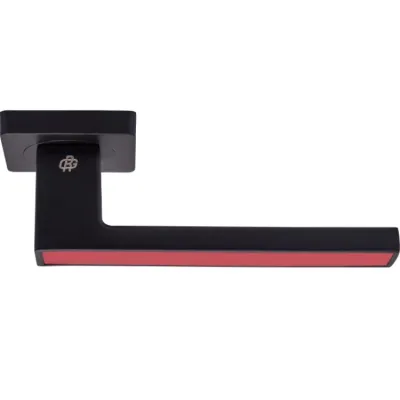 Ручки на розетах Gavroche MAGNIUM Mg - A1 BLACK/RED-2