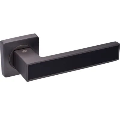 Ручки на розетах Gavroche MAGNIUM Mg - A1 MBN/BLACK-0