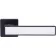 Ручки на розетах Gavroche MAGNIUM Mg - A1 BLACK/WHITE-3-thumb
