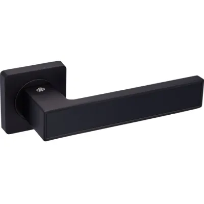 Ручки на розетах Gavroche MAGNIUM Mg - A1 BLACK/BLACK-0