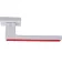 Ручки на розетах Gavroche MAGNIUM Mg - A1 WHITE/RED-3-thumb