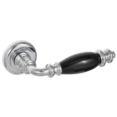 Ручки на розетах Gavroche CESIUM Cs - Z8 CP/Black-0