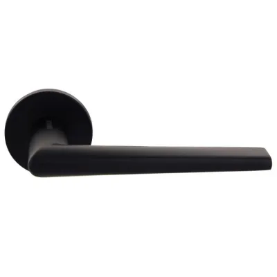 Ручки на розетах Gavroche RUTHENIUM Ru - A33 Black-1