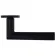 Ручки на розетах Gavroche RUTHENIUM Ru - A33 Black-3-thumb