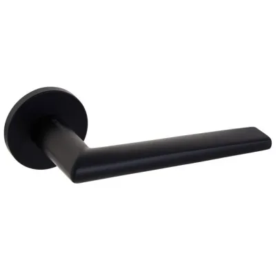 Ручки на розетах Gavroche RUTHENIUM Ru - A33 Black-0