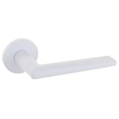 Ручки на розетах Gavroche RUTHENIUM Ru - A33 White-0