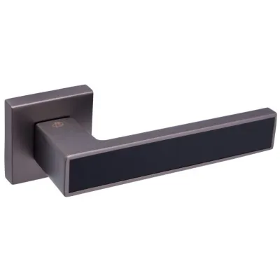 Ручки на розетах Gavroche MAGNIUM Mg - A3 MBN/BLACK-0