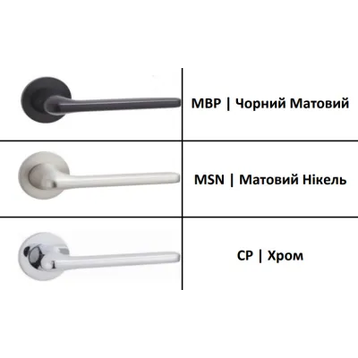 Ручки на розетах Genrich R27.756-2