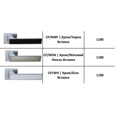 Ручки на розетах Genrich R77.225-1