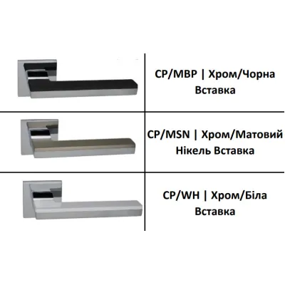 Ручки на розетах Genrich R77.722-1