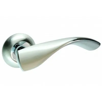 Ручки на розетах Кедр R10-049-AL-SN/CP-0
