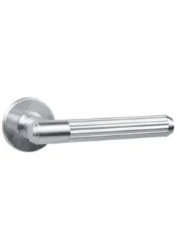 Ручки на розетах "Unique" Exa Tube матовий хром