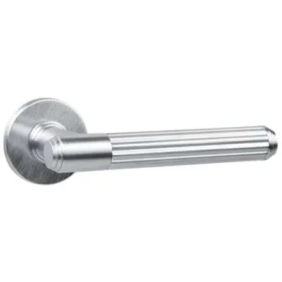 Ручки на розетах "Unique" Exa Tube матовый хром-0