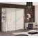 Шкаф купе 1.6 м Комфорт "Из 4-х частей" 2 дверный беленый дуб-2-thumb