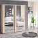 Шкаф-купе 0,9 метра Комфорт "Модель 7" двухдверный дуб натуральный-2-thumb