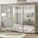 Шкаф купе 1,1 м Комфорт "Зеркало" 2 дверный дуб натуральный-2-thumb