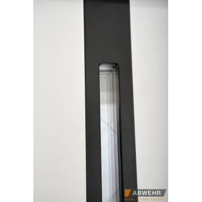 Вхідні Двері Defender (KTM) 506 Nordi Glass RAL 7021Т Abwehr-7