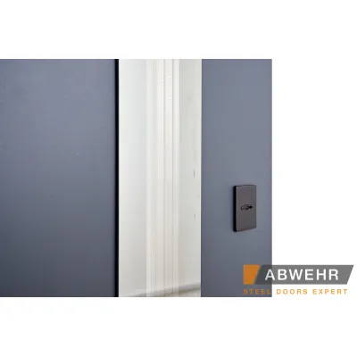 Вхідні Двері Defender (KTM) 506 Nordi Glass RAL 7021Т Abwehr-8
