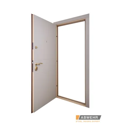 Входные Двери LIGHT (A0) КВАРТИРА хаки темный Abwehr-2