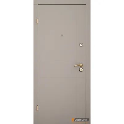 Входные Двери LIGHT (A0) КВАРТИРА хаки темный Abwehr-0