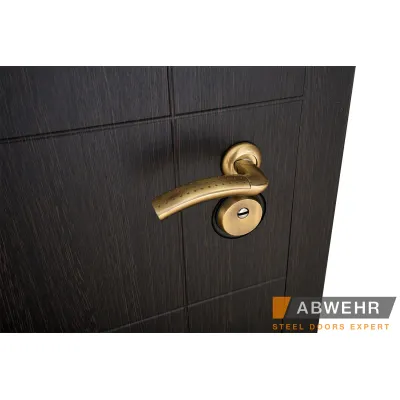 Входные Двери LIGHT (A0) КВАРТИРА венге Abwehr-3