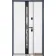 Входные Двери Defender (KTM) 506 Nordi Glass RAL 7021Т 1200 Abwehr-9-thumb