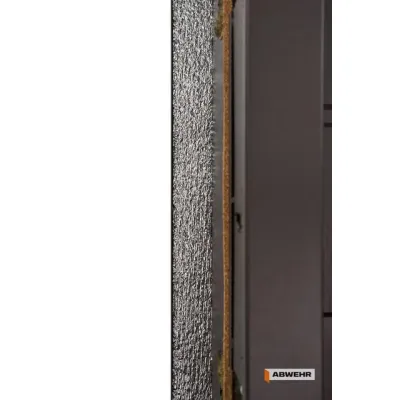 Входные Двери Abwehr Defender 76 Solid с терморазрывом Ral 8019T + Венге-13
