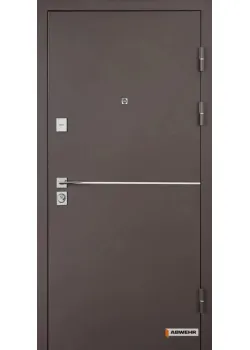 Двери Abwehr Defender 76 Solid с терморазрывом Ral 8019T + Венге