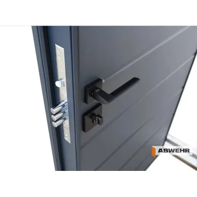 Входные Двери Abwehr Defender 76 Solid с терморазрывом 7021T + Антрацит-7