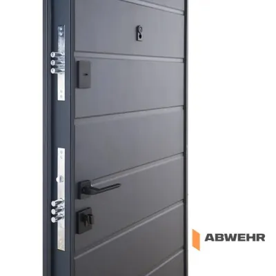 Входные Двери Abwehr Defender 76 Solid с терморазрывом 7021T + Антрацит-9