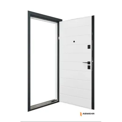 Входные Двери Abwehr Defender 76 Solid с терморазрывом 7021T + Белый-3