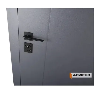 Вхідні Двері Abwehr Classic Prime 593/0 Briona Антрацит+Білий Супермат-4