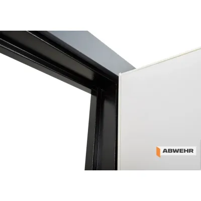 Вхідні Двері Abwehr Classic Prime 593/0 Briona Антрацит+Білий Супермат-7