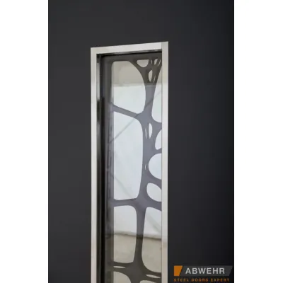 Вхідні Двері Defender (KTM) 408 Defender Glass RAL 7021Т Abwehr-3