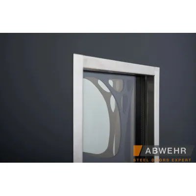Вхідні Двері Defender (KTM) 408 Defender Glass RAL 7021Т Abwehr-7