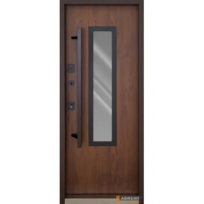 Входные Двери BIONICA 2 (BN2) LAMPRE (LP-6) дуб темный Abwehr-1