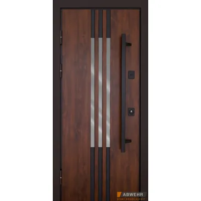 Входные Двери BIONICA 2 (BN2) LAMPRE (LP-6) дуб темный Abwehr-0