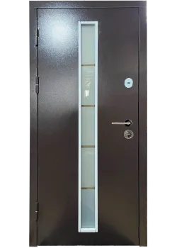 Двери СТ-101 RAL 8019/Дуб бронзовый ТМ Artiz