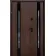 Входные Двери Berez Slim P Double 1220 Дуб 23/Белый атлас-2-thumb