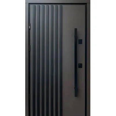 Входные Двери Berez Street Plus LOFT RAL песок 8019 /Дуб 23-0