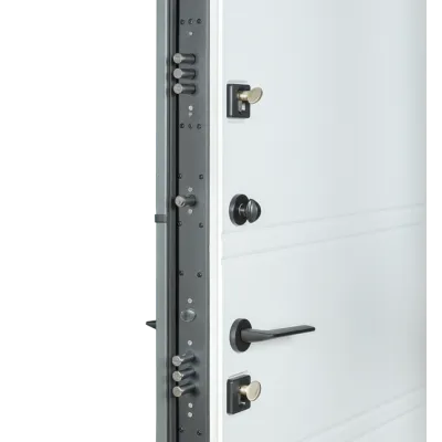 Вхідні Двері COTTAGE 703/237 Metallic Grey/Вулична Vinorit Булат-6