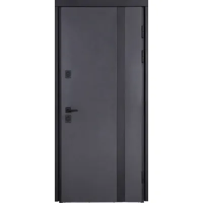 Вхідні Двері Котедж 710/265 Metalic anthracite/Вулична Антрацит сірий-8