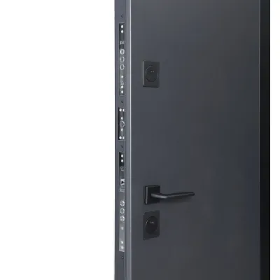 Вхідні Двері Котедж 710/265 Metalic anthracite/Вулична Білий Атласний-1
