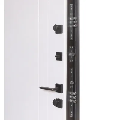 Вхідні Двері Котедж 710/265 Metalic anthracite/Вулична Білий Атласний-10