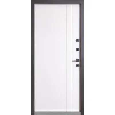 Вхідні Двері Котедж 710/265 Metalic anthracite/Вулична Білий Атласний-2