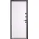 Вхідні Двері Котедж 710/265 Metalic anthracite/Вулична Білий Атласний-13-thumb