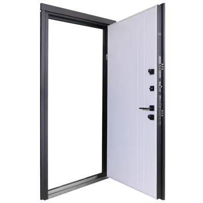 Вхідні Двері Котедж 710/265 Metalic anthracite/Вулична Білий Атласний-5